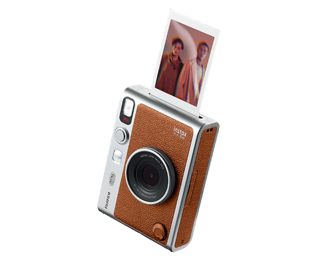 Fujifilm Instax Mini Evo brązowy - 1287570 - zdjęcie 2